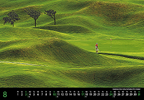 Nástenný kalendár Golf 2025 9