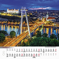 Nástenný kalendár Slovensko 2025 9