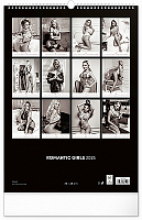 Nástenný kalendár Romantic Girls – Martin Šebesta 2025, 33 x 46 cm 14