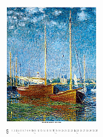Nástenný kalendár Claude Monet 2026 6