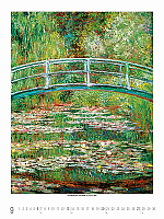 Nástenný kalendár Claude Monet 2026 10
