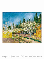 Nástenný kalendár Vincent van Gogh 2026 2