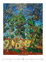 Nástenný kalendár Vincent van Gogh 2026 8