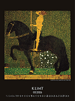Nástenný kalendár Gustav Klimt 2026 3
