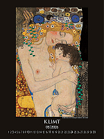 Nástenný kalendár Gustav Klimt 2026 5