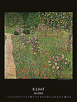 Nástenný kalendár Gustav Klimt 2026 6