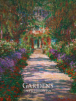 Nástenný kalendár Gardens Impressionism 2026 1