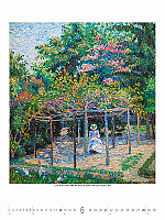 Nástenný kalendár Gardens Impressionism 2026 6