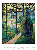 Nástenný kalendár Gardens Impressionism 2026 9