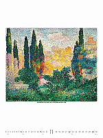 Nástenný kalendár Gardens Impressionism 2026 11