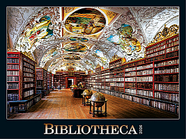 Nástenný kalendár Bibliotheca 2026 1