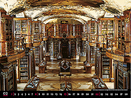 Nástenný kalendár Bibliotheca 2026 3