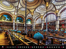 Nástenný kalendár Bibliotheca 2026 12