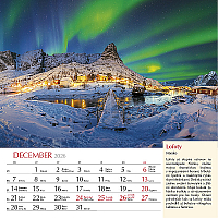 Nástenný kalendár Svet v obrazoch 2026 12