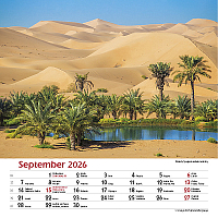 Nástenný kalendár Svet ticha 2026 9