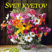 Nástenný kalendár Svet kvetov 2026 1