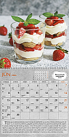 Nástenný kalendár Gourmet 2026 2