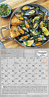 Nástenný kalendár Gourmet 2026 3