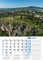 Nástenný kalendár Slovensko z výšky 2026 7