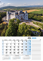 Nástenný kalendár Slovensko z výšky 2026 8