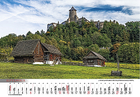 Nástenný kalendár Slovensko v obrazoch 2026 9