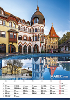 Nástenný kalendár Spoznávame Slovensko 2026 3