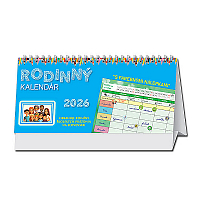 Stolový kalendár Rodinný kalendár 2026