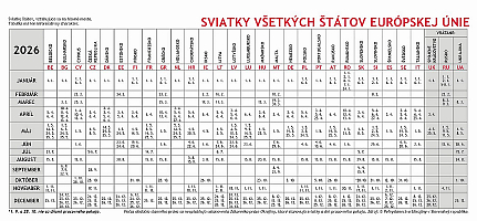 Stolový kalendár Plánovací kalendár 2026 4