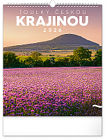 NOTIQUE Nástenný kalendár Potulky českou krajinou CZ 2026, 30 x 34 cm