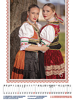 Nástenný kalendár SLOVENSKÝ FOLKLÓR 2026 3
