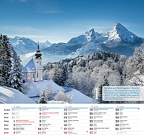 Nástenný kalendár Romantický SVET 2026 1