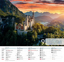 Nástenný kalendár Romantický SVET 2026 4