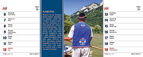 Stolový kalendár Zvyky a tradície 2026 2