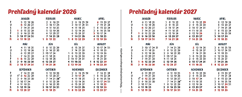 Stolový kalendár Zvyky a tradície 2026 5