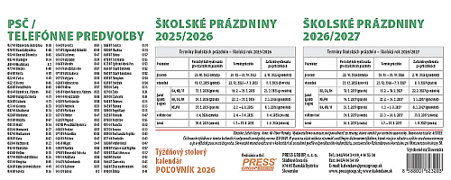Stolový kalendár Poľovník 2026 8