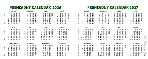 Stolový kalendár Poľovník 2026 9