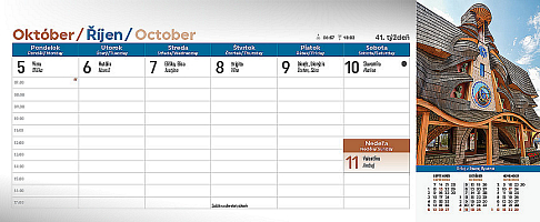 Stolový kalendár Slovensko 2026 3