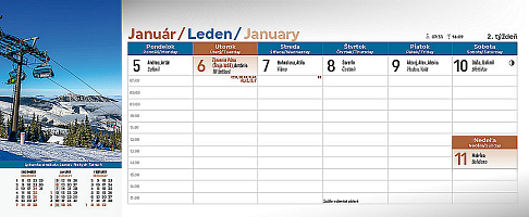 Stolový kalendár Slovensko 2026 4