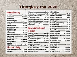 Stolový kalendár Katolícky 2026 3