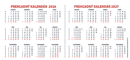 Stolový kalendár Plánovací MAXI 2026 6