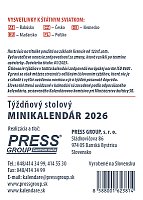 Stolový Minikalendár 2026 4