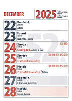 Stolový Minikalendár 2026 6