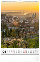 NOTIQUE Nástenný kalendár Praha CZ 2027, 33 x 46 cm 4