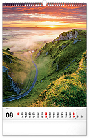 NOTIQUE Nástenný kalendár Hory 2027, 33 x 46 cm 8