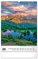 NOTIQUE Nástenný kalendár Voda 2027, 33 x 46 cm 5