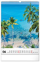 NOTIQUE Nástenný kalendár Voda 2027, 33 x 46 cm 6