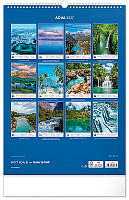 NOTIQUE Nástenný kalendár Voda 2027, 33 x 46 cm 13