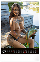 Nástenný kalendár Girls and Carps 2027, 33 x 46 cm 7