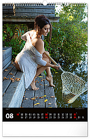 Nástenný kalendár Girls and Carps 2027, 33 x 46 cm 8