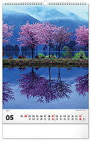 NOTIQUE Nástenný kalendár Stromy 2027, 33 x 46 cm 5